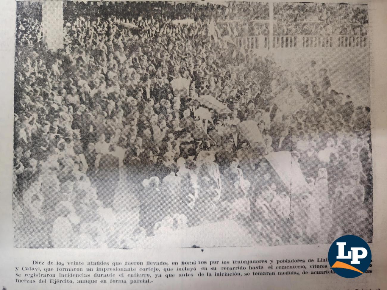 Fotografía antigua Masacre de San Juan