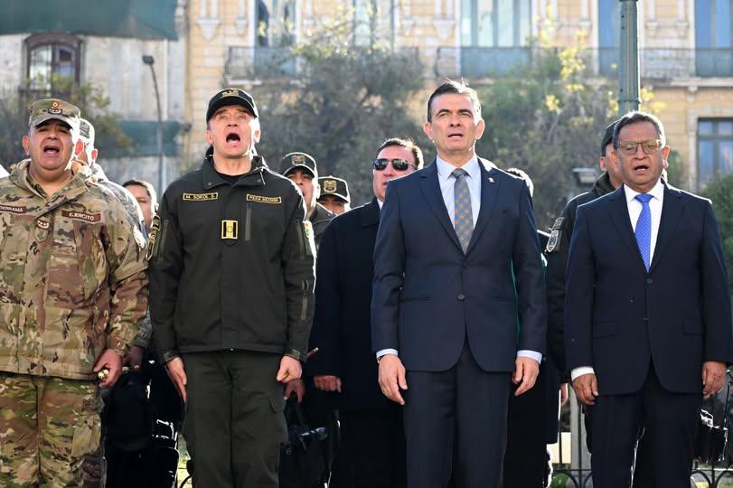 El Presidente Rodrigo Paz conmemoró el Bicentenario de la Policía Boliviana, destacando sus dos siglos de trayectoria