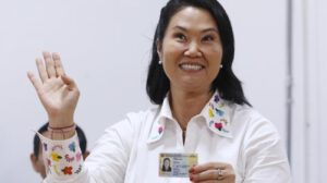 Keiko Fujimori, candidata a la presidencia de Perú
