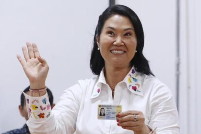 Keiko Fujimori, candidata a la presidencia de Perú