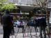 Periodistas ante los Tribunales de San Isidro durante una audiencia por la muerte de Diego Maradona