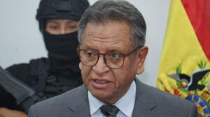 El ministro de Gobierno, Marco Antonio Oviedo