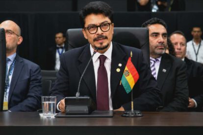 El canciller de Bolivia, Fernando Aramayo