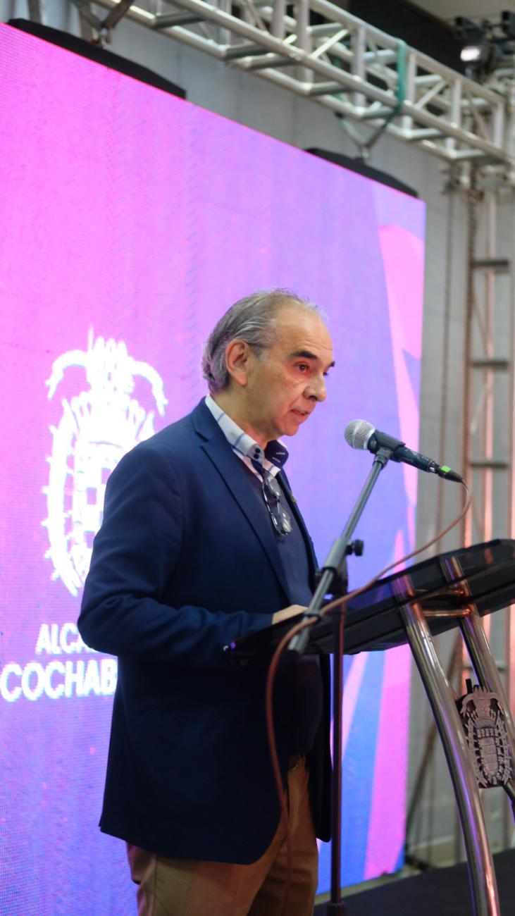 El presidente de la Federación de Entidades Empresariales Privadas de Cochabamba (FEPC), Juan Pablo Demeure