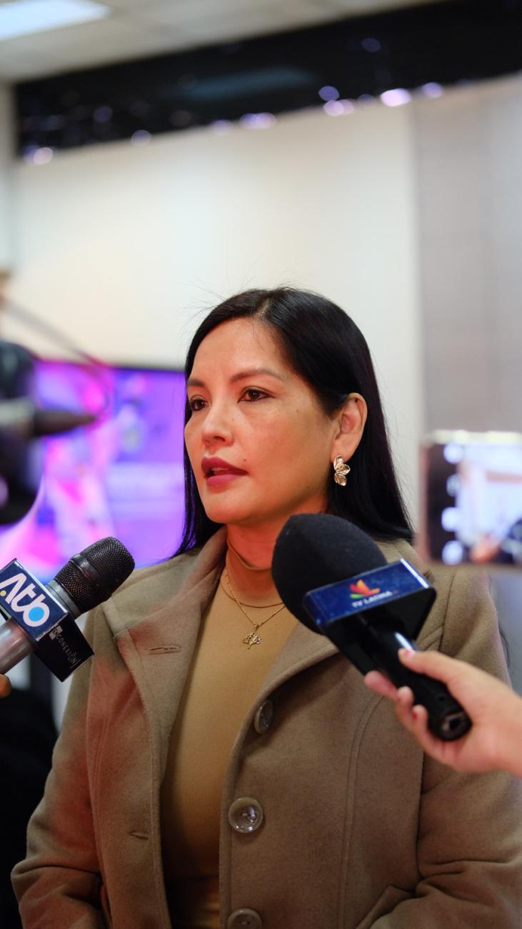 La gerente general de FEXCO, Mariela Jiménez