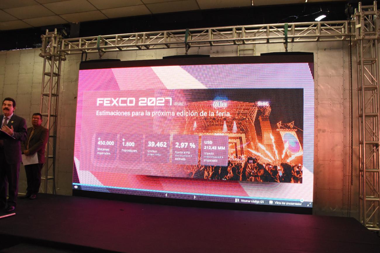 Presentación de las proyecciones y resultados obtenidos por FEXCO 2026