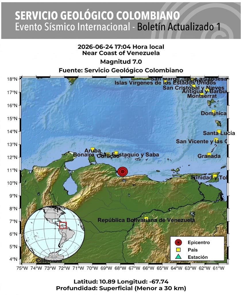 Mapa del SGC