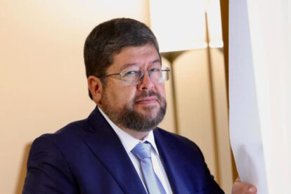 El empresario Samuel Doria Medina y líder de la alianza Unidad
