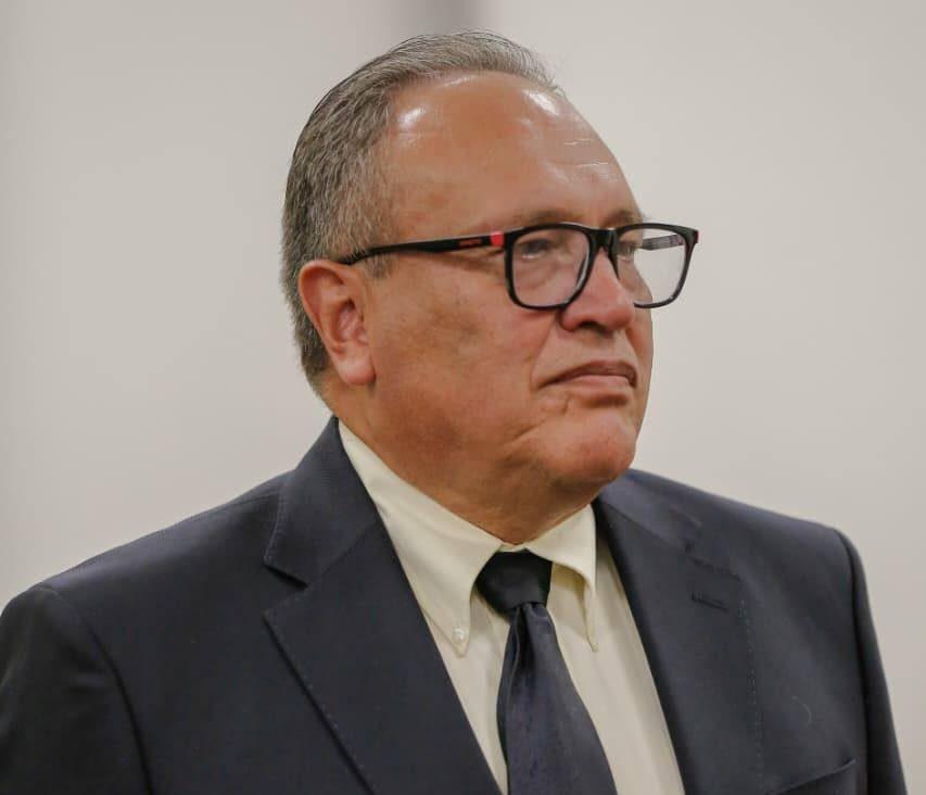 ministro de Minería, Marco A. Calderón