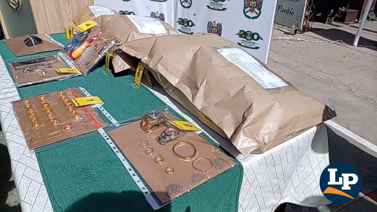 Imagen de lo incautado