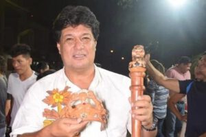El alcalde de Ascensión de Guarayos, Pablo Eddie Guaristi