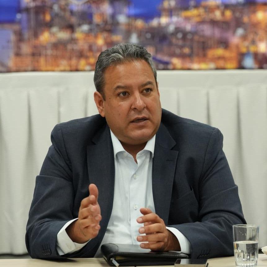 El presidente de Yacimientos Petrolíferos Fiscales Bolivianos (YPFB), Sebastián Daroca