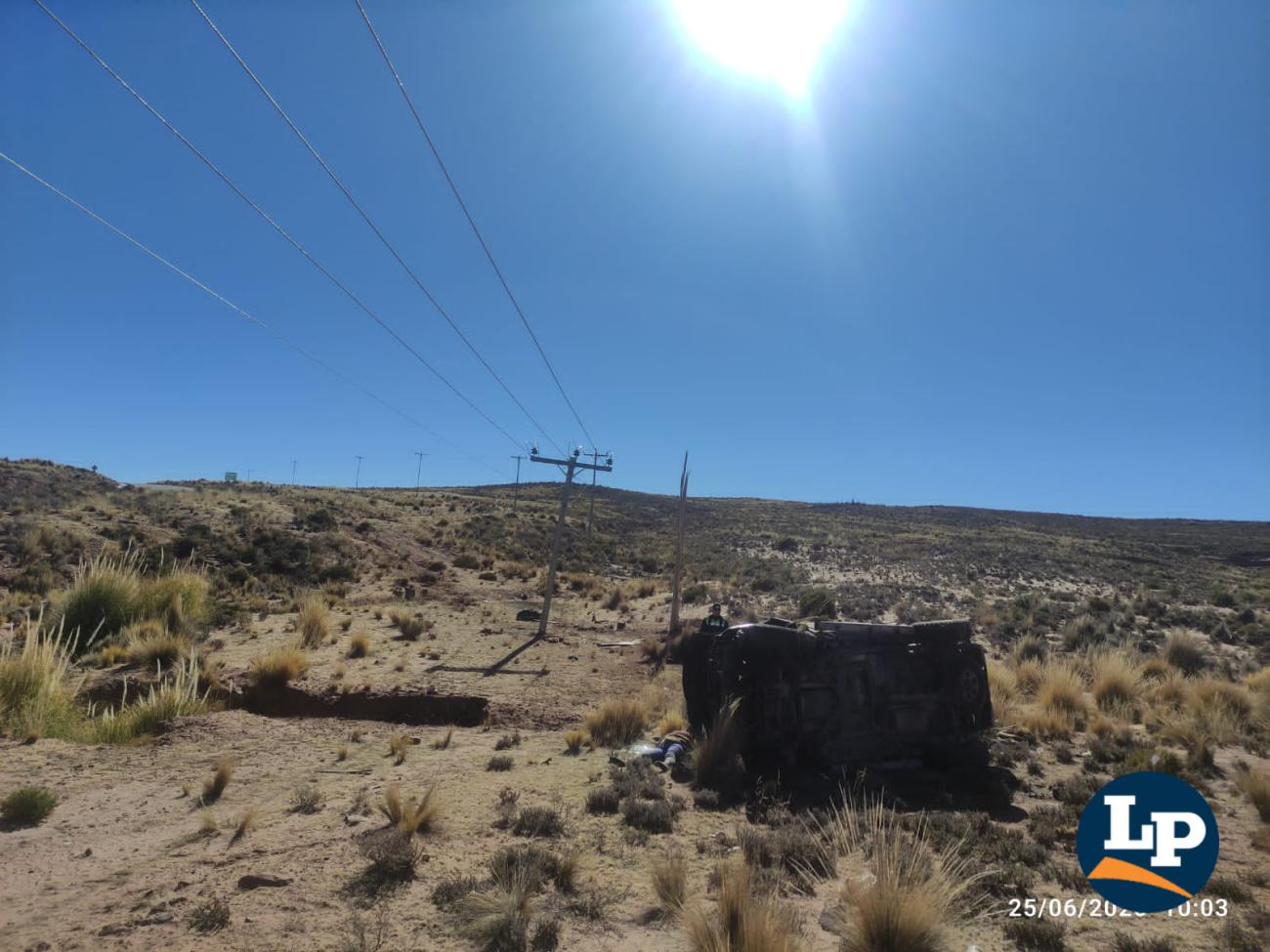 Imagen del accidente