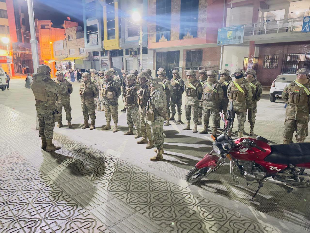 Los efectivos se encuentran desplegados las 24 horas para preservar la paz social y el orden público