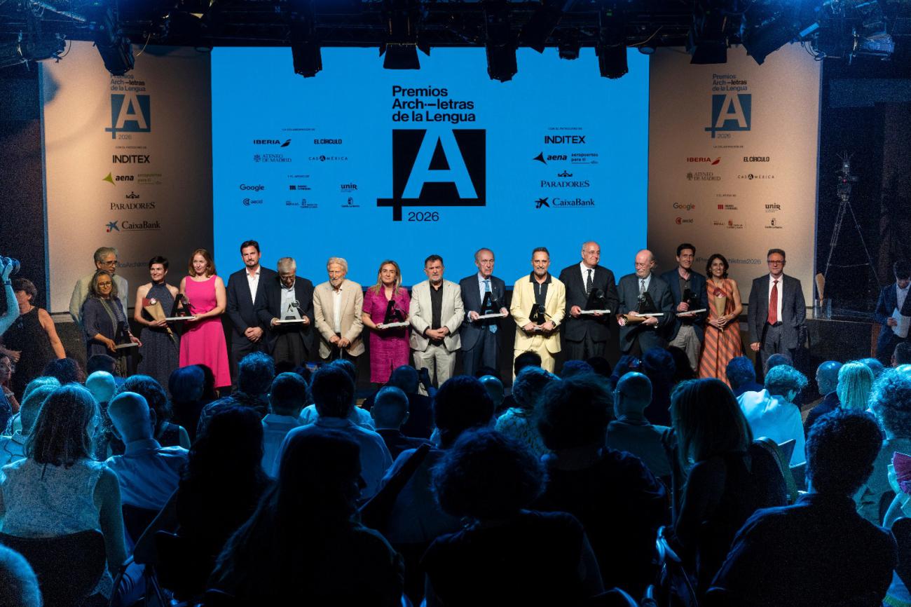 Los galardonados de la edición 2026 de los Premios Archiletras de la Lengua