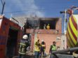 Un incendio de gran magnitud se registró en un domicilio del barrio Magisterio, en la zona sur de Cochabamba