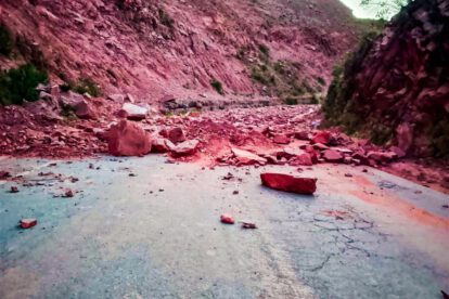 Carreteras dañadas