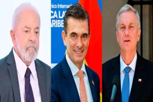 Presidentes de Brasil, Bolivia y Chile
