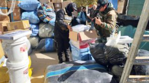 FELCN intercepta cocaína oculta en dispensador de agua en Tarija