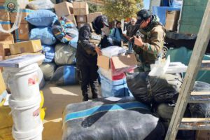 FELCN intercepta cocaína oculta en dispensador de agua en Tarija