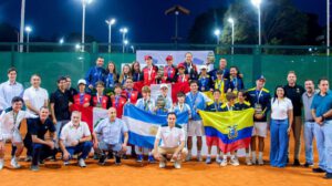 Torneo sudamericano de tenis Sub-12, Competencia realizada en Santa Cruz, Argentina campeón en varones, Perú campeón en damas