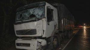 camion dañado