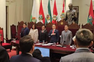 Se explicó que se enviará una nota al presidente Rodrigo Paz y a la Asamblea Legislativa Plurinacional, para ser atendidos en Sucre