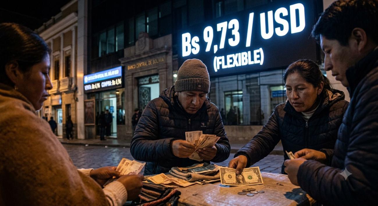 Bolivia inicia una nueva era económica con el dólar a Bs 9,73