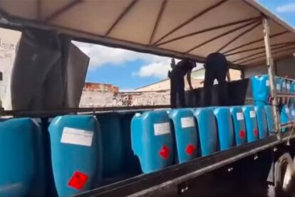 Brasil decomisa 11 toneladas de insumos químicos rumbo al narcotráfico en la frontera con Bolivia