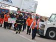 Bomberos y grupos de rescate