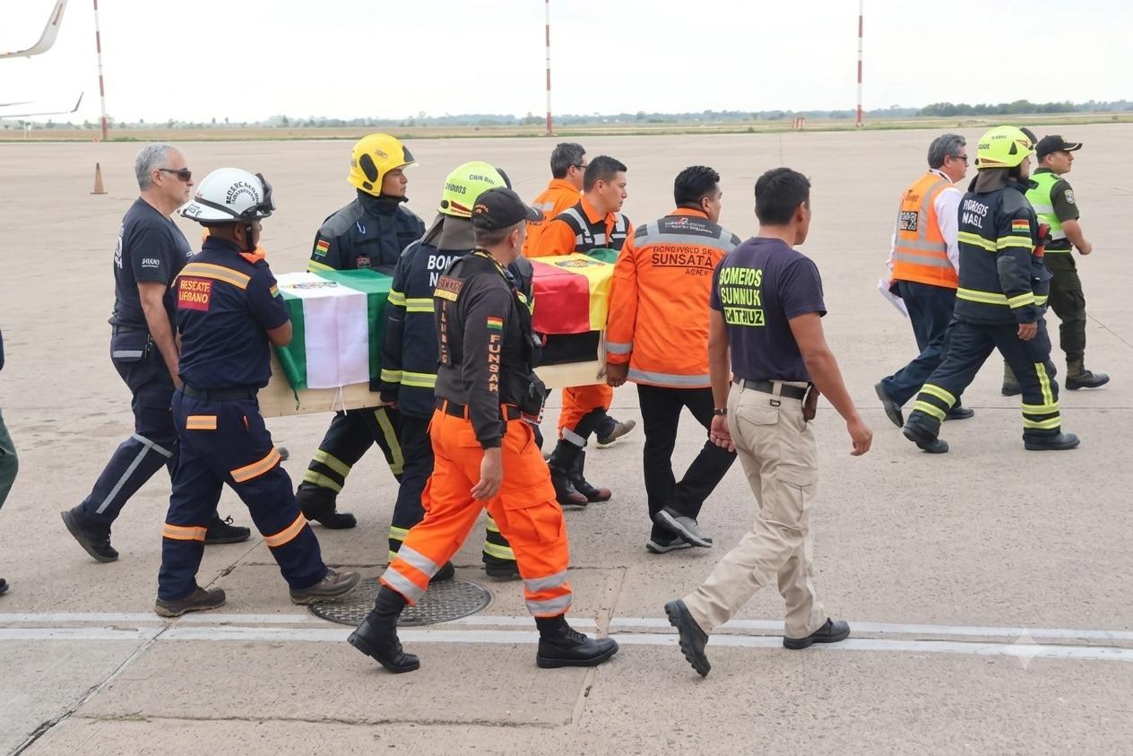 Bomberos y grupos de rescate