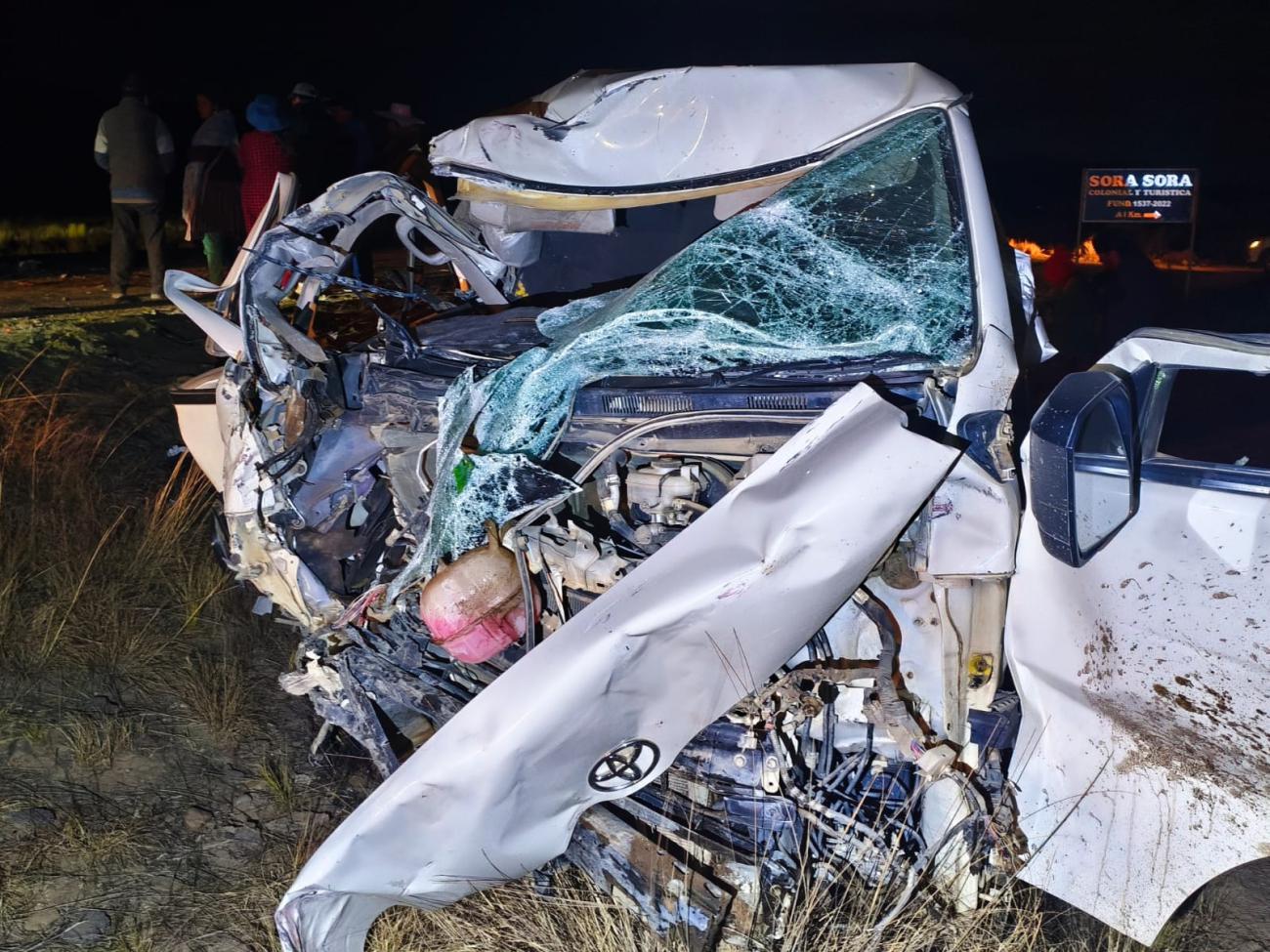 Imagen del accidente