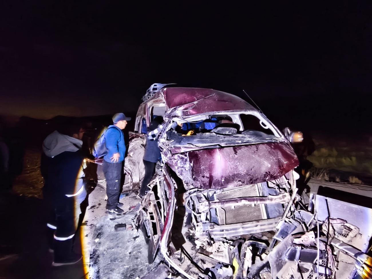 Imagen del accidente