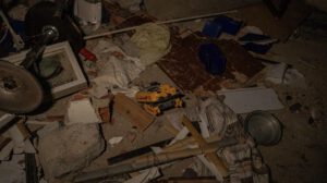 El interior de una vivienda afectada por el doble terremoto de magnitud 7,2 y 7,5 que sacudió la zona norte de Venezuela