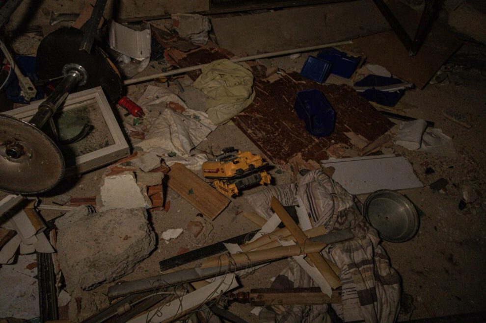 El interior de una vivienda afectada por el doble terremoto de magnitud 7,2 y 7,5 que sacudió la zona norte de Venezuela