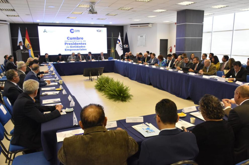 La CEPB llama a la unidad y participación privada para reactivar la economía