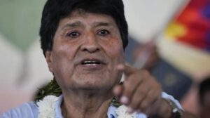 El expresidente Evo Morales