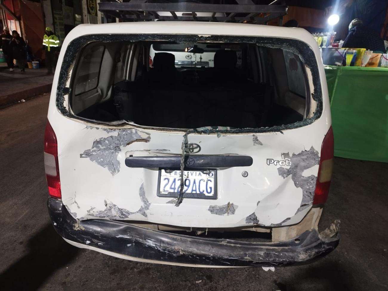 Foto de uno de los motorizados