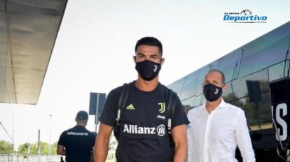 Cristiano Ronaldo deja el entrenamiento en Turín