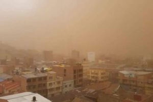 Vientos huracanados azotarán la parte occidental del departamento
