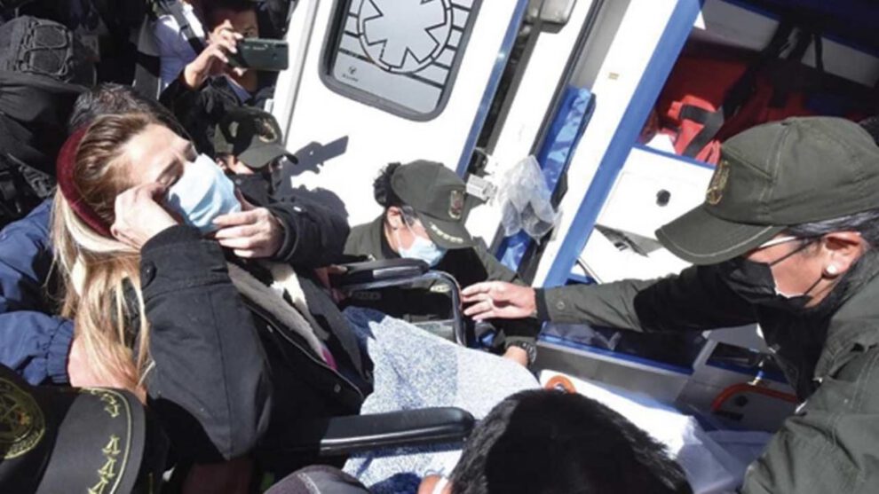 Requerimiento acusatorio contra Jeanine Añez