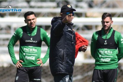 Selección Boliviana entrena en Huarina para el partido contra Colombia