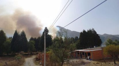 Incendios en Tarija
