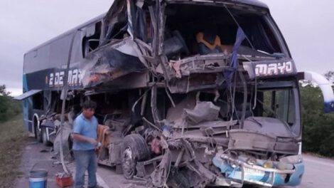 Accidente de tránsito en San José de Chiquitos
