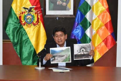Carretera El Sillar con avance del 67.19%