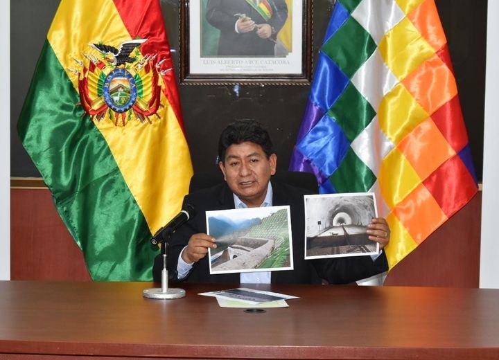 Carretera El Sillar con avance del 67.19%