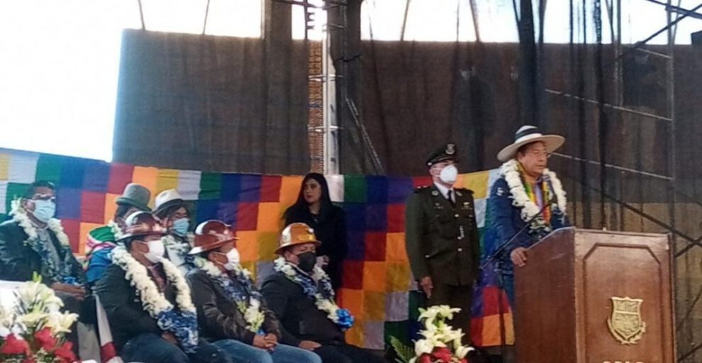 Reactivación económica Oruro con el poder de sus brazos