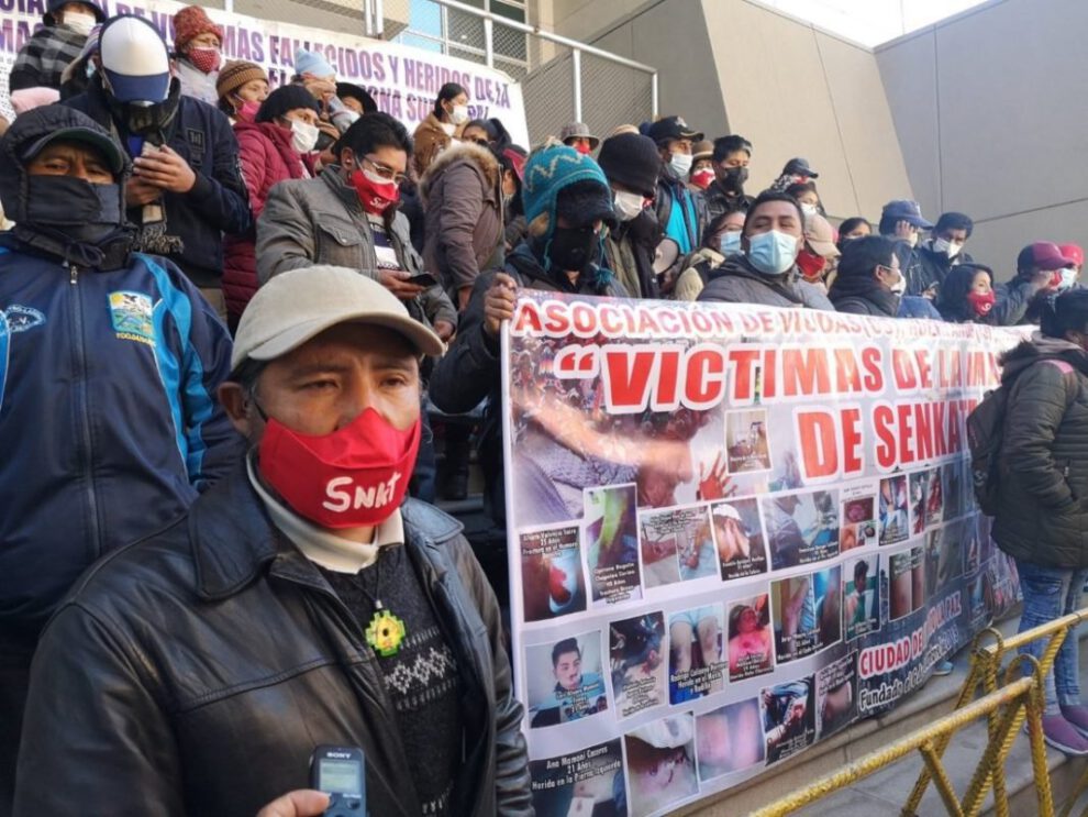 Vigilia permanente por justicia en Sacaba y Senkata