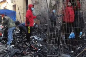 Incendio en Quillacollo afecta a comerciantes