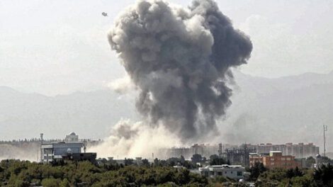 Ataque de un misil en Kabul